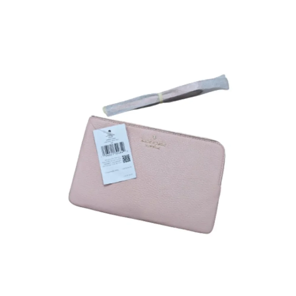 Kate Spade Leila Rose Smoke Medium L Zip Wristlet
